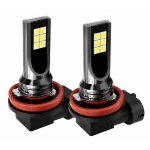 Set 2 Becuri auto LED H11 / H8 putere 60w 12LED SMD temperatura 6000K 6800lm