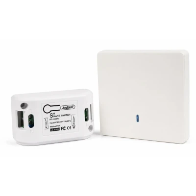 Intrerupator inteligent wireless pentru iluminat sau alimentare Andowl Q KG09
