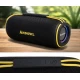Boxa portabila Andowl Q YX12 bluetooth Bass Puternic design compact Negru cu Galben