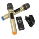 Boxa portabila Karaoke Andowl 12 MAX cu 2 microfoane Wireless bluetooth telecomanda