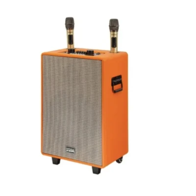 Boxa portabila Karaoke Andowl 12 MAX cu 2 microfoane Wireless bluetooth telecomanda