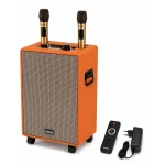 Boxa portabila Karaoke Andowl 12 MAX cu 2 microfoane Wireless bluetooth telecomanda