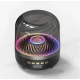 Boxa portabila KP 823 bluetooth 5W lumina LED RGB sunet 360 radio FM USB baterie 800mAh