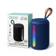 Boxa portabila bluetooth KP 599 lumini LED RGB USB Card TF AUX Acumulator reincarcabil COLORATA