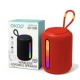 Boxa portabila bluetooth KP 599 lumini LED RGB USB Card TF AUX Acumulator reincarcabil COLORATA