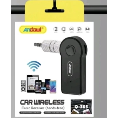 Adaptor audio bluetooth Q 305 receptor wireless AUX 3.5 mm Hands Free Compatibil Auto Boxe