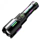 Lanterna tactica de mana L550 cu baterie 26650mah incarcare USB Type C si Zoom