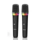Boxa wireless Bluetooth cu 2 microfoane si iluminare RGB Andowl Q YX64