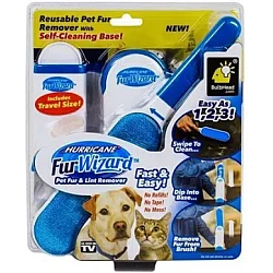 Set 2 Perii FUR WIZZARD de scame pentru îndepartarea părului