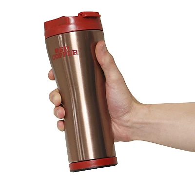 UB Cana Termos Red Copper Mug cu interior ceramic UB Cana Termos Red Copper Mug cu interior ceramic
