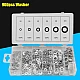 Kit 900 de garnituri plate din otel A3, include 6 dimensiuni diferite: M3 M4 M5 M6 M7 M8 M10 Kit 900 de garnituri plate din otel A3, include 6 dimensiuni diferite: M3 M4 M5 M6 M7 M8 M10