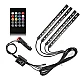 Benzi Ambientale 12LED Auto 8 Culori Telecomanda Benzi Ambientale 12LED Auto 8 Culori Telecomanda