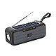Boxa Portabila L8TD Neagra Bluetooth USB Radio Lanterna cu incarcare solara Boxa Portabila L8TD Neagra Bluetooth USB Radio Lanterna cu incarcare solara