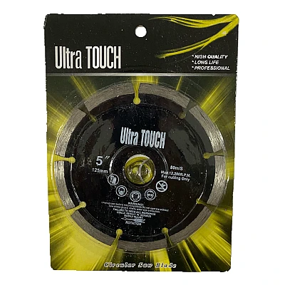 Disc Diamantat INTRERUPT 125X22.2 MM 10 MM MAX RPM 12.200 Disc Diamantat INTRERUPT 125X22.2 MM 10 MM MAX RPM 12.200