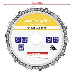 Disc Flex 125x22mm cu Lant pentru Lemn