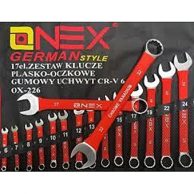 Husa 17 Chei Combinate OX-266 cu Protectie, 6-32 mm Husa 17 Chei Combinate OX-266 cu Protectie, 6-32 mm