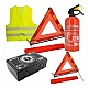 Kit Siguranta Auto : 1 X Trusa Medicala 2 x Triunghi Reflectorizant 1 X Vesta 1 X Extinctor in Termen Kit Siguranta Auto : 1 X Trusa Medicala 2 x Triunghi Reflectorizant 1 X Vesta 1 X Extinctor in Termen