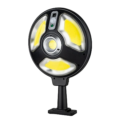 Lampa Solara Rotunda 150LED 1288A COB 3 Moduri Iluminare + Senzor Lampa Solara Rotunda 150LED 1288A COB 3 Moduri Iluminare + Senzor