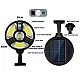 Lampa Solara Rotunda 150LED 1288A COB 3 Moduri Iluminare + Senzor Lampa Solara Rotunda 150LED 1288A COB 3 Moduri Iluminare + Senzor