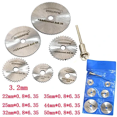 Set 6 Disc Freze Debitat Lemn sau Plastic cu prindere BIAX Set 6 Disc Freze Debitat Lemn sau Plastic cu prindere BIAX