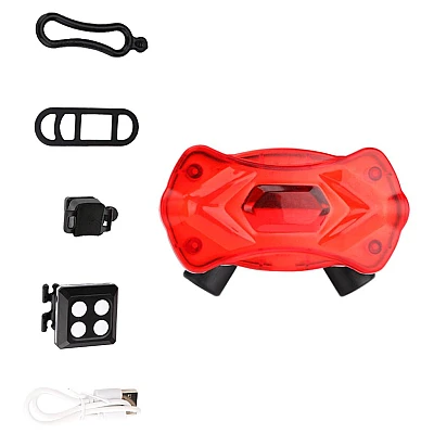 Semnalizare Bicicleta KXK-03 cu Telecomanda Semnalizare si Incarcare USB Semnalizare Bicicleta KXK-03 cu Telecomanda Semnalizare si Incarcare USB