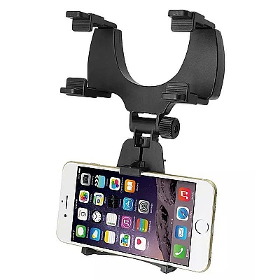 Suport telefon JHD-97 cu prindere pe oglinda retrovizoare Suport telefon JHD-97 cu prindere pe oglinda retrovizoare