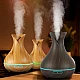Umidificator de Aer 300ml LED LIGHT WOOD HUS 02-1 Difuzor Umidificator de Aer 300ml LED LIGHT WOOD HUS 02-1 Difuzor