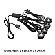 Set 4 Lumini Interior Auto A10 USB LED RGB Star Light Set 4 Lumini Interior Auto A10 USB LED RGB Star Light