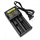 Incarcator Acumulatori 18650 MS-282AX 4.2V Li-Ion cu 2 Porturi la Priza 220V Incarcator Acumulatori 18650 MS-282AX 4.2V Li-Ion cu 2 Porturi la Priza 220V