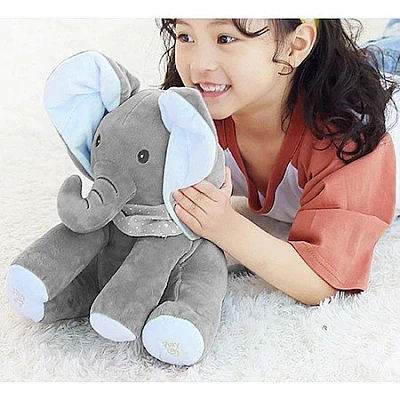 Elefant BLEO interactiv din plus Vorbeste Canta si Flutura urechile Elefant BLEO interactiv din plus Vorbeste Canta si Flutura urechile