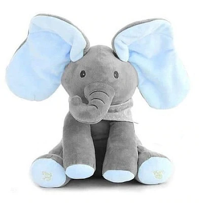 Elefant BLEO interactiv din plus Vorbeste Canta si Flutura urechile Elefant BLEO interactiv din plus Vorbeste Canta si Flutura urechile
