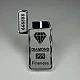 Bricheta Silver Bar Diamond A01-16 Bricheta Silver Bar Diamond A01-16
