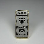 Bricheta Gold Bar Diamond A01-16