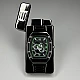 Bricheta Neagra cu Ceas VERDE BNC01 TWP-F31 Bricheta Neagra cu Ceas VERDE BNC01 TWP-F31