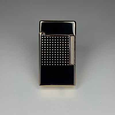 Bricheta Luxury DOTS LD705 Negru Auriu TWP-DR705 Bricheta Luxury DOTS LD705 Negru Auriu TWP-DR705