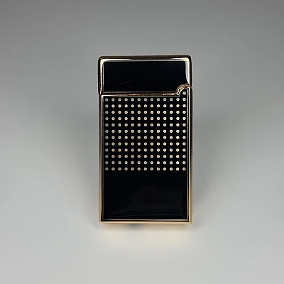 Bricheta Luxury DOTS LD705 Negru Auriu TWP-DR705 Bricheta Luxury DOTS LD705 Negru Auriu TWP-DR705