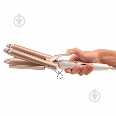 Ondulator pentru Par in Valuri 3 Tuburi Ceramice Ondulator pentru Par in Valuri 3 Tuburi Ceramice