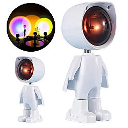 Lampa de ambient ASTRONAUT portabila Sunset LED cu Acumulator