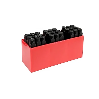 Set 27 poansoane litere 8 mm