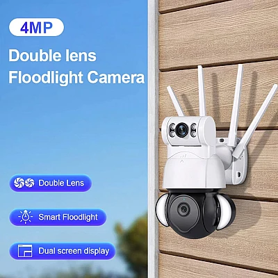 Camera dubla 4K HD Wifi cu vedere bidirectionala Model QSX920 Camera dubla 4K HD Wifi cu vedere bidirectionala Model QSX920