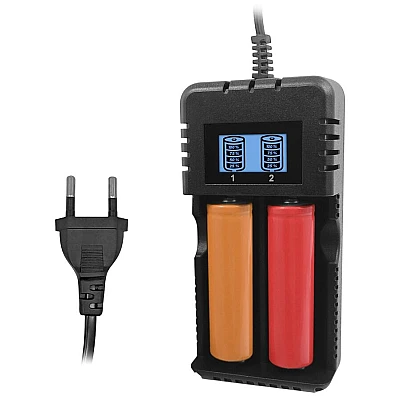 Incarcator cu display HD 8991B cu 2 porturi pentru acumulatori alimentare USB 5V Incarcator cu display HD 8991B cu 2 porturi pentru acumulatori alimentare USB 5V