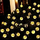 UB UB Instalatie 30 GLOBULETE LED aspect Cristal, Alb Cald 5m