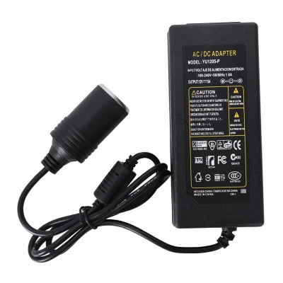 Adaptor 12v 220v  Auto 5A + B Incarcator Transformator WJS1205
