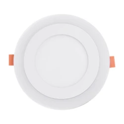Aplica Bicolora 15W Led MAT  incastrabila in tavan fals rigips