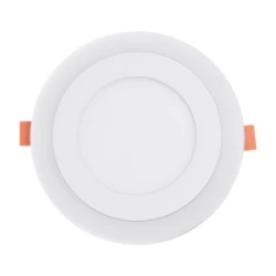 Aplica Bicolora 15W Led MAT  incastrabila in tavan fals rigips