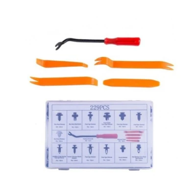 Cleme de Fixare Universale Plastic - Cutie 229PCS