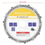 Disc Flex 125x22mm cu Lant pentru Lemn