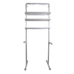 Raft Multifunctional pentru Baie YLT-0418 104 x 43 x 162 cm 3 Rafturi Alb