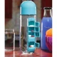 Sticla de apa  Pill & Vitamin Water Bottle 600 ml cu distribuitor pentru medicamente 