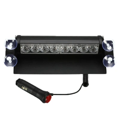 Stroboscop LED auto parbriz COB rosu albastru 